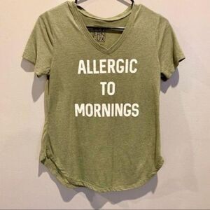 Modern Lux "Allergic to Monday's tee, EUC, size S